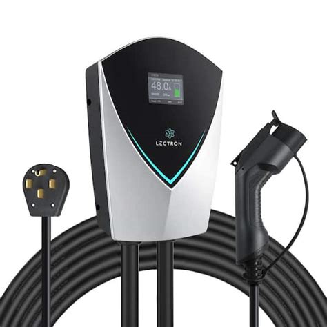 lectron v-box ev charging station level 2-electric vehicle charger|level 2 charger long cable.